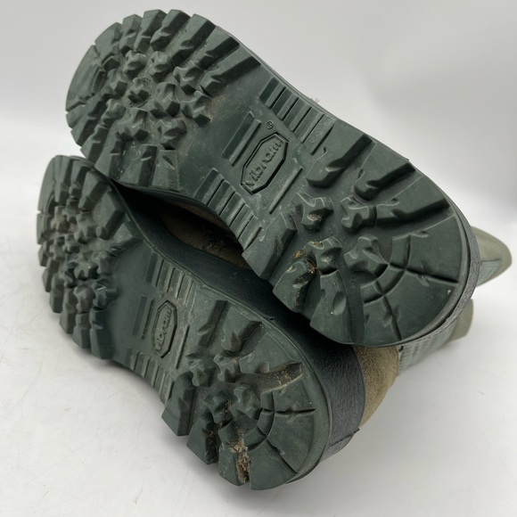 Military Boots Steel Toe UFCW Vibram Mondo Sage Green Suede Size 5 - Picture 6 of 7